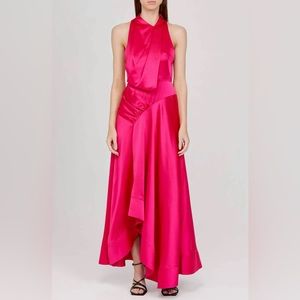 Acler - Palmera Dress in Fuchsia